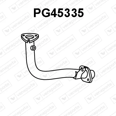 Exhaust Pipe Peugeot 206 Hatchback