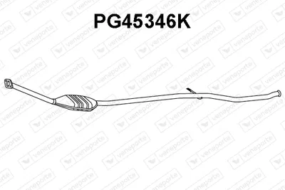 Catalytic Converter Peugeot 206 Hatchback
