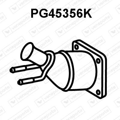 Catalytic Converter Peugeot 607