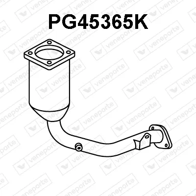 Catalytic Converter Citroën C3 II · Peugeot 207 · Peugeot 207 SW