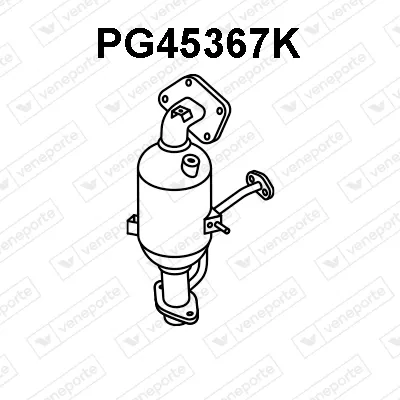 Catalytic Converter Citroën C1 II · Peugeot 108 · Toyota YARIS