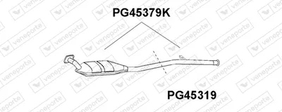 Catalytic Converter Peugeot 309 II