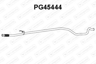 Exhaust Pipe Peugeot 206 SW