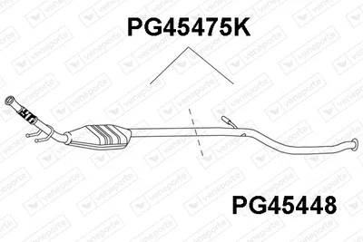 Catalytic Converter Peugeot 206 Hatchback