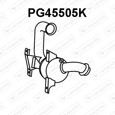 Catalytic Converter Citroën C4 II · Citroën DS4 · Citroën DS5