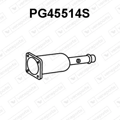 Soot/Particulate Filter, exhaust system Peugeot 307 · Peugeot 307 SW · Peugeot 307 Break