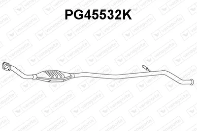 Catalytic Converter Peugeot 406 · Peugeot 406 Break