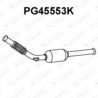 Catalytic Converter Peugeot 406 · Peugeot 406 Break