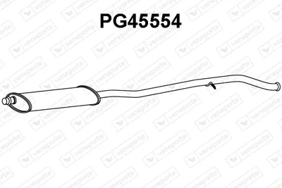 Centre Muffler Peugeot 406 · Peugeot 406 Break