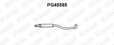 Front Muffler Peugeot 605