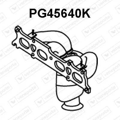 Catalyst elbow admission VENEPORTE PG45640K