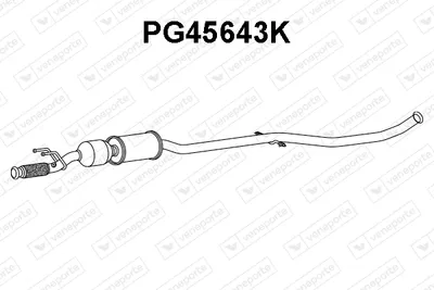 Catalytic Converter Peugeot 407 · Peugeot 407 SW