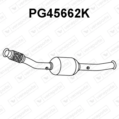Catalytic Converter Peugeot 607