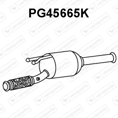 Catalytic Converter Peugeot 607