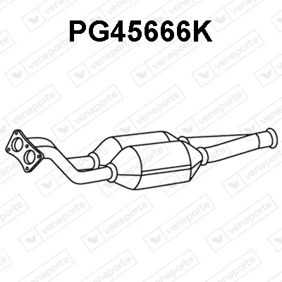 Catalytic Converter Peugeot 607