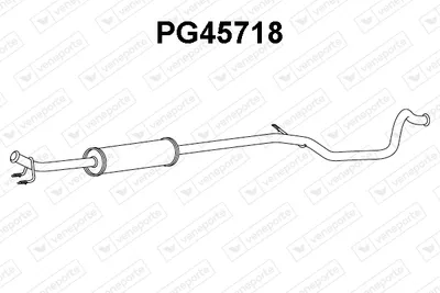 Front Muffler Peugeot 307 SW · Peugeot 307 Break