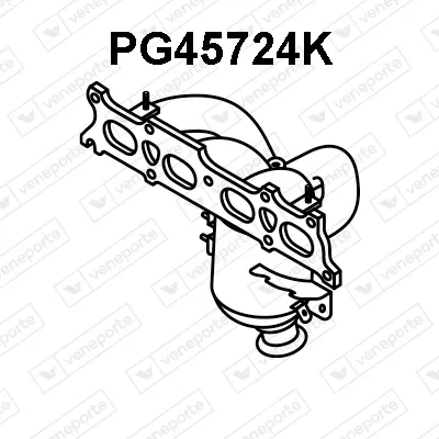 Manifold Catalytic Converter Citroën C4 I · Citroën C5 II · Citroën C5 II Break