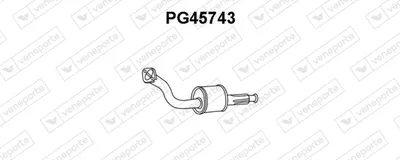 Front Muffler Peugeot 405 I Break · Peugeot 405 I