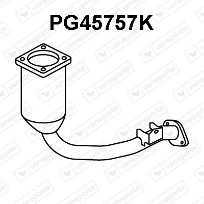 Catalytic Converter Citroën C3 Pluriel · Peugeot 1007 · Peugeot 207