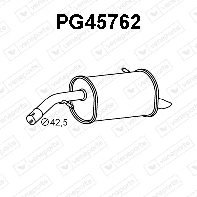 Rear Muffler Citroën C3 II · Citroën C4 CACTUS · Citroën C3 III