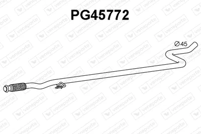 Exhaust Pipe Citroën C3 PICASSO · Peugeot 207 · Peugeot 207 CC