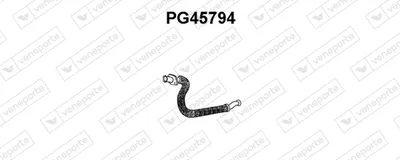 VENEPORTE exhaust pipe PG45794