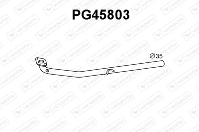 Exhaust Pipe Citroën C1 · Peugeot 107 · Toyota AYGO