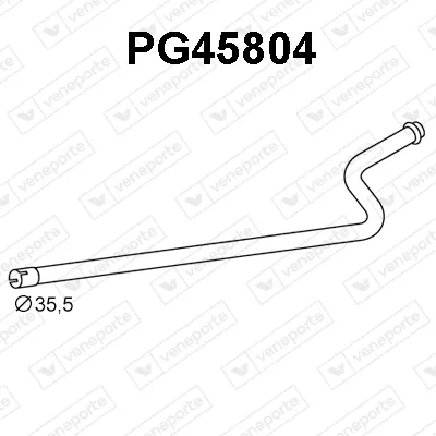 Exhaust Pipe Citroën C1 · Peugeot 107 · Toyota AYGO