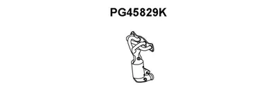 Catalyst elbow admission VENEPORTE PG45829K