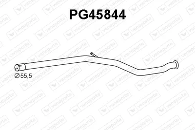 Exhaust Pipe Peugeot 206 CC