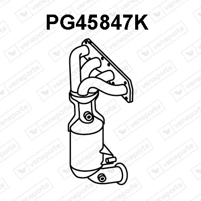 Manifold Catalytic Converter Citroën C4 I · Citroën C3 PICASSO · Citroën C3 II