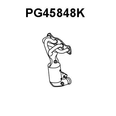 Catalyst elbow admission VENEPORTE PG45848K