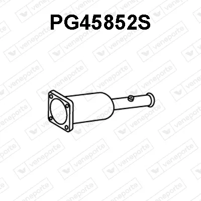 Soot/Particulate Filter, exhaust system Citroën C4 Coupe · Citroën C4 I · Peugeot 307