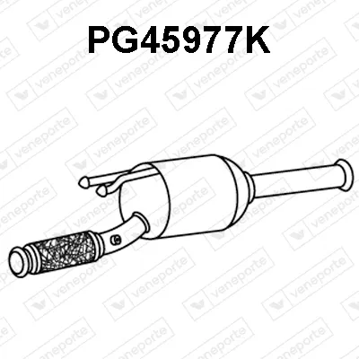 Catalytic Converter Peugeot 607