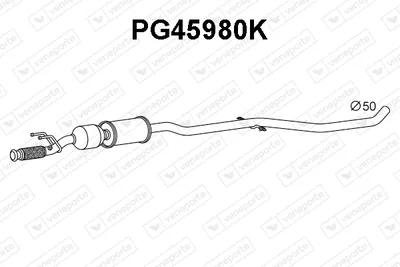 Catalytic Converter Peugeot 407 · Peugeot 407 SW