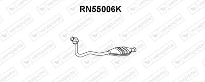 Catalytic Converter Renault RAPID Box Body/MPV