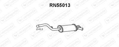 Rear Muffler Renault 11 · Renault 19 I Chamade · Renault 9