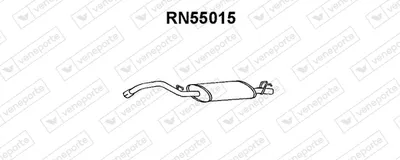 Rear Muffler Renault 11