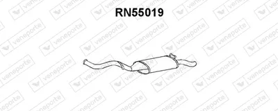 Rear Muffler Renault 19 I Chamade · Renault 19 II Chamade