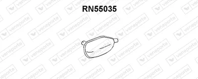Front Muffler Renault 4 Box Body/MPV · Renault 6 · Renault RODEO 4