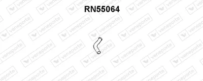 Exhaust Pipe Renault 4 · Renault 4 Box Body/MPV