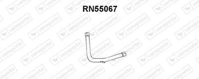 Exhaust Pipe Renault 4 · Renault 4 Box Body/MPV