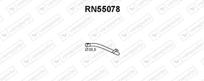 Exhaust Pipe Renault 5