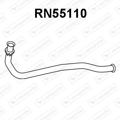 Exhaust Pipe Renault RAPID Box Body/MPV · Renault CLIO I