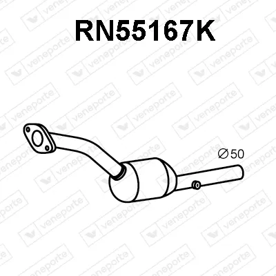 Catalytic Converter Renault MEGANE II · Renault SCÉNIC II · Renault MEGANE II Coupé-Cabriolet
