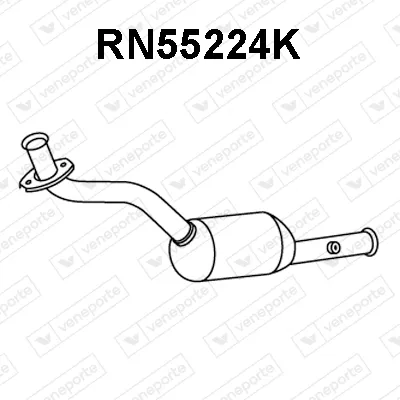 Catalytic Converter Renault CLIO II · Renault THALIA II