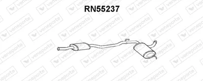 Centre Muffler Renault 21 Saloon · Renault 21