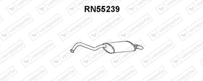 Rear Muffler Renault 21