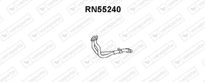 Exhaust Pipe Renault 21 Saloon · Renault 21 Estate