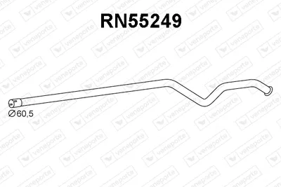 Exhaust Pipe Renault LAGUNA II · Renault LAGUNA II Grandtour